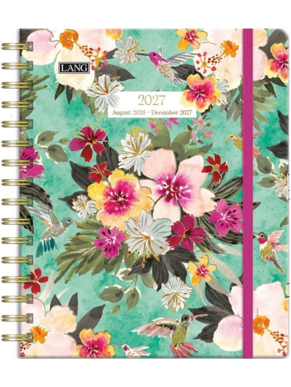 Deluxe 2027 Planner | Wild At Heart Design | Stylish Organizer & Goal Setter